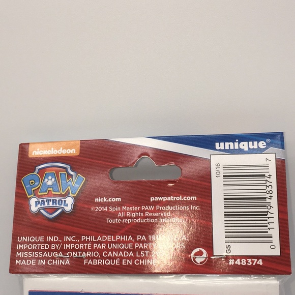 Paw Patrol Kids Birthday Party Invitations - Picture 6 of 7